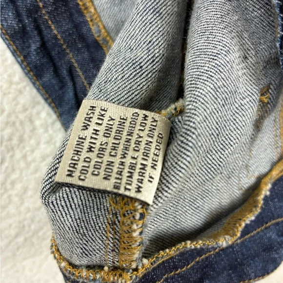 Y2K Forever 21 Denim Halter Crop Top Vest Size Small - Picture 6 of 11